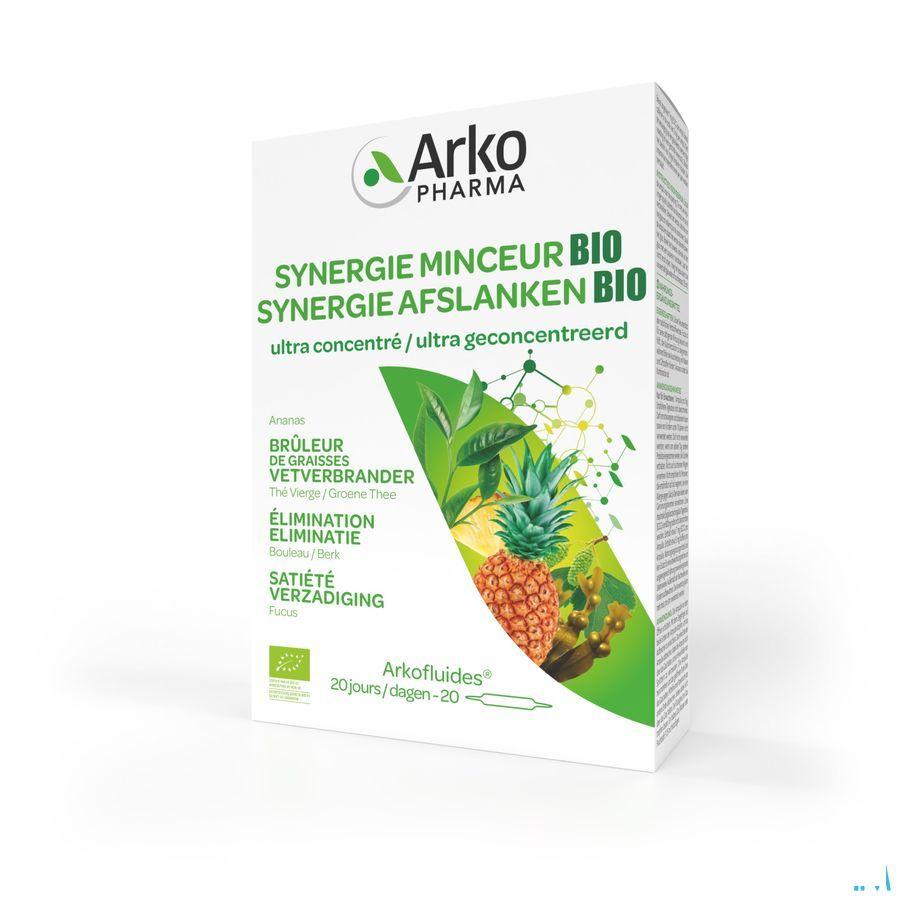 Arkofluide Synergie Afslanken Bio Ampullen 20  -  Arkopharma