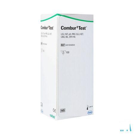 Combur 9 Test Strips 100 04510046040  -  Roche Diagnostics