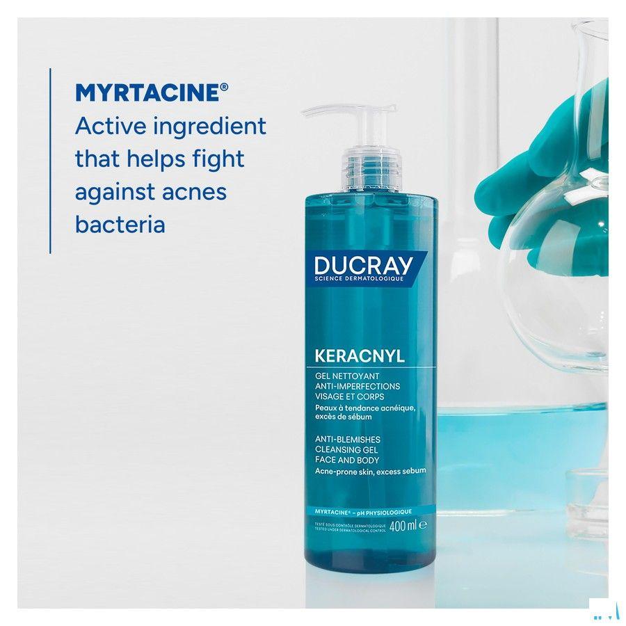 Ducray Keracnyl Schuimende Gel 400 ml  -  Ducray Benelux
