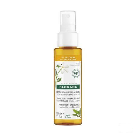 Klorane Capilaire Olie Tamanu&Monoi Bio 100 ml
