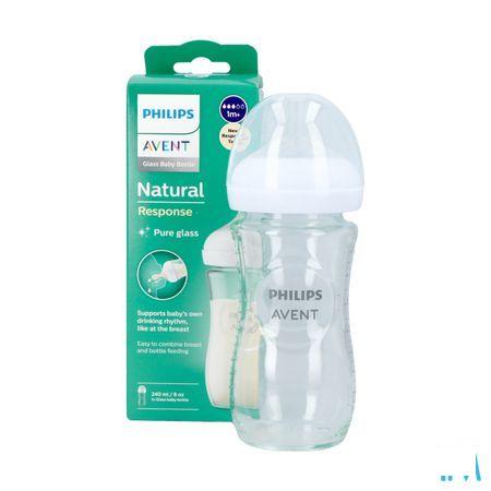 Philips Avent Natural 3.0 Zuigfles Glas 240 ml