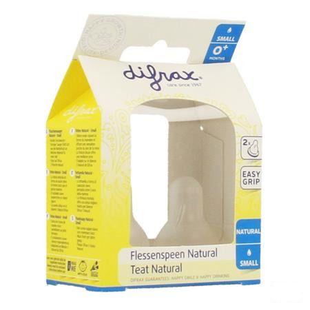 Difrax Flessenspeen Natural Small 671  -  Difrax