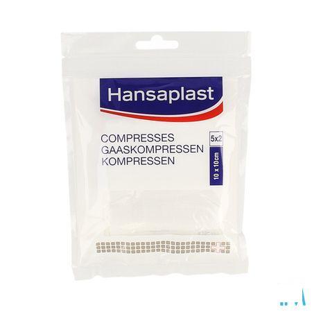 Hansaplast Gaaskompressen 10cmx10cm 10st  -  Beiersdorf