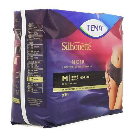 Tena Silhouette Noir Low Waist M 10 795516