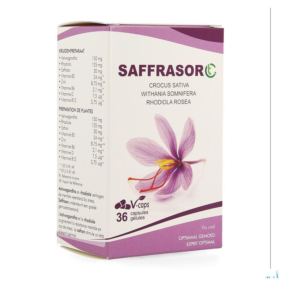 Soria Saffrasor 36 Capsule  -  Soria Bel