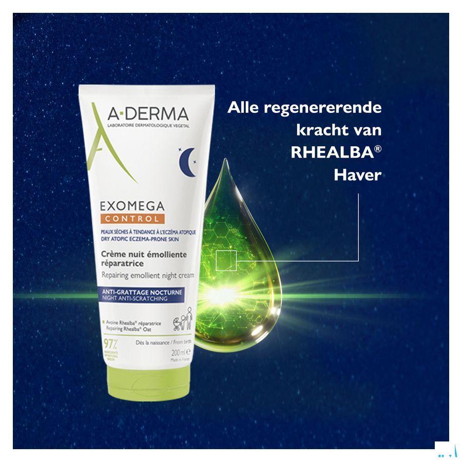Aderma Exomega Control Herst. Emol. Nacht Cr 200 ml