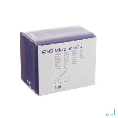 Bd Microlance 3 Nld 30G 1/2 Rb 0,3X13Mm Geel 100