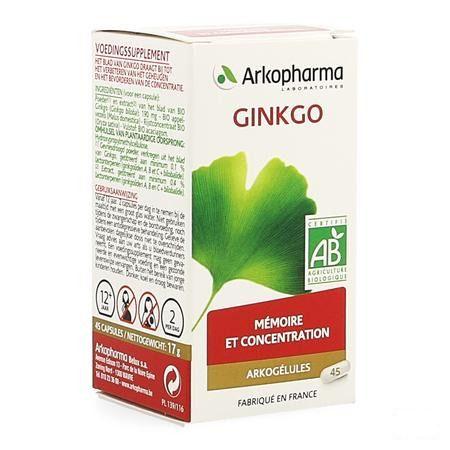 Arkogelules Ginkgo Bio Capsule 45