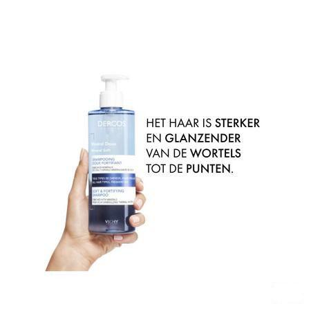 Vichy Dercos Mineral Doux Shampooing 400 ml  -  Vichy