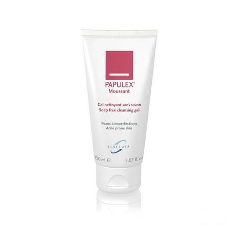 Papulex Schuim Reinigingsgel zonder zeep Tube 150 ml