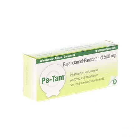 Pe-tam Comprimes 20 X 500 mg