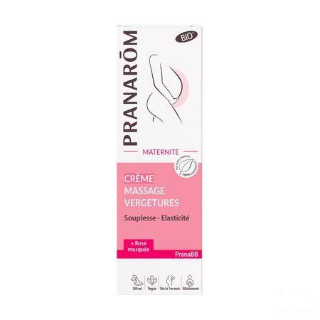Gel Creme Zwangerschapstriem. Tube 100  ml Pranarom  -  Pranarom