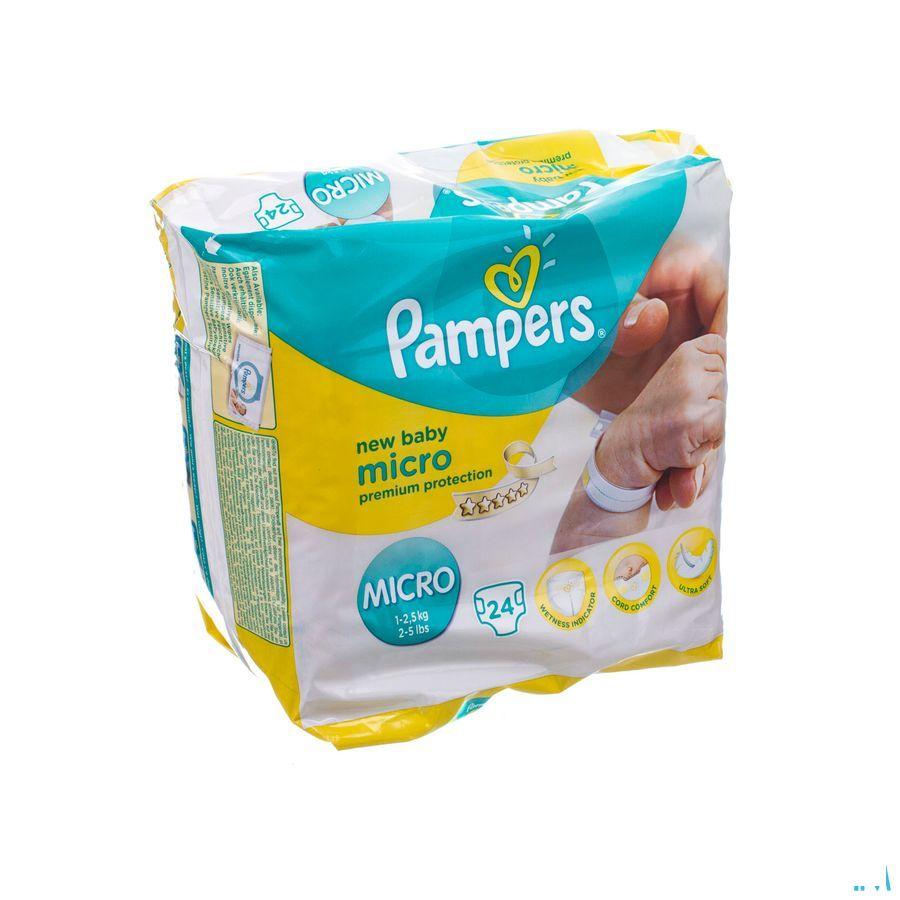 Pampers Micro Luiers 1x24