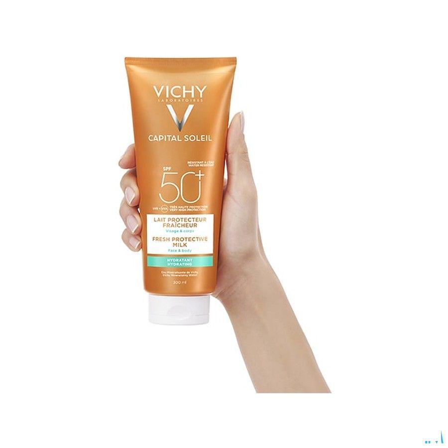 Vichy Cap Solution Ip50 + Lait Corps 300 ml  -  Vichy