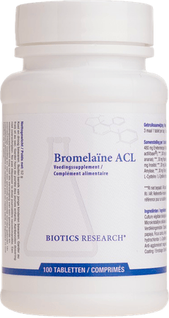 Biotics Bromelaïne ACL 100 comprimés  -  Energetica Natura
