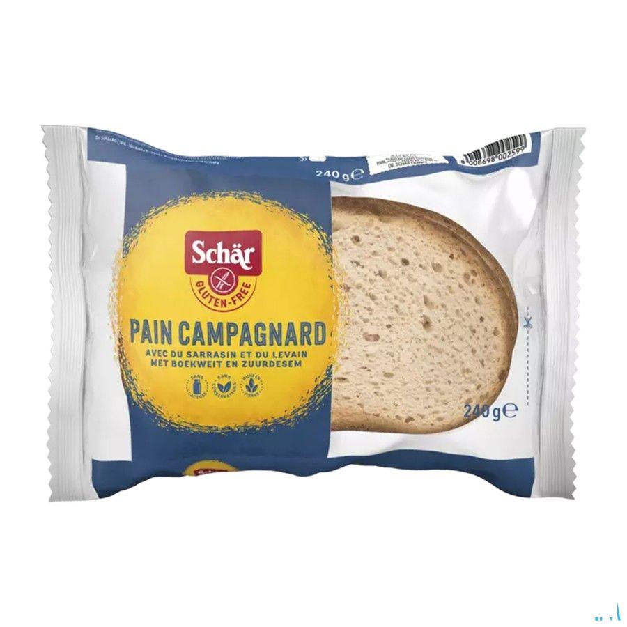 Schar Boerenbrood Gesneden 240 gr 6575  -  Revogan