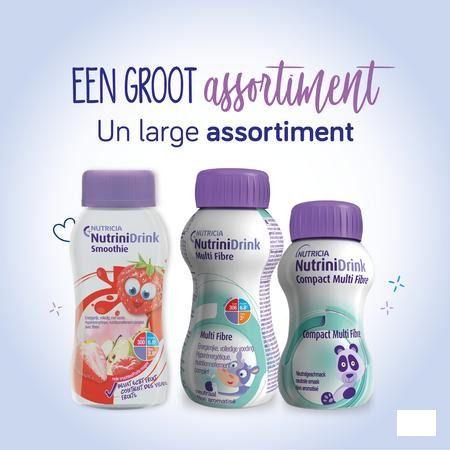 Nutrinidrink Compact Multi Fibre Neutraal 4x125 ml  -  Nutricia