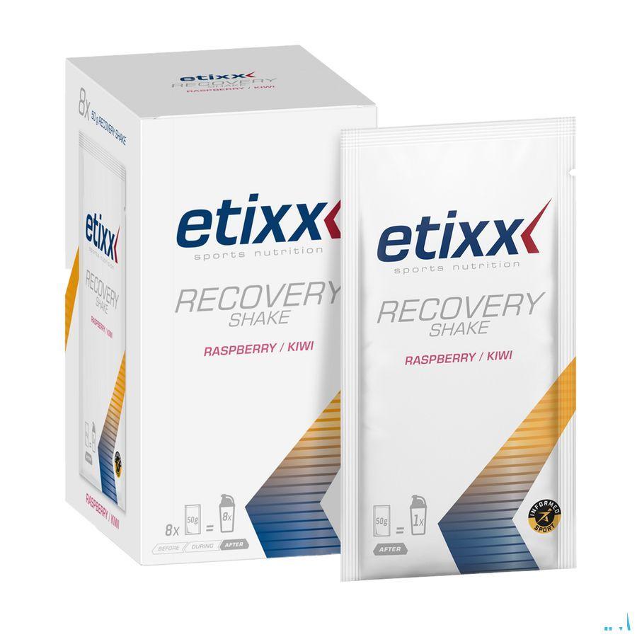 Etixx Recovery Shake Raspberry-Kiwi Pdr 8 x 50 gr