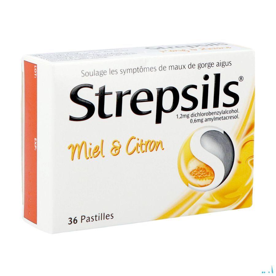Strepsils Miel Citron Pastille 36
