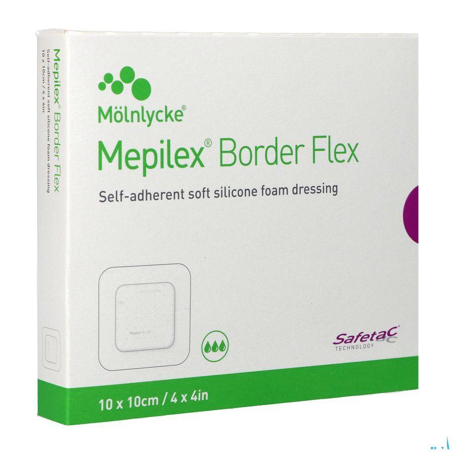 Mepilex Border Flex Verband 10x10cm 5 595300  -  Molnlycke Healthcare