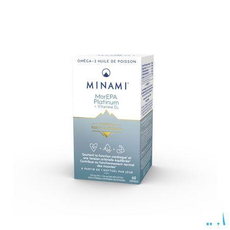 Minami Morepa Platinum + vit D3 1000 Iu Capsule 60  -  Nestle