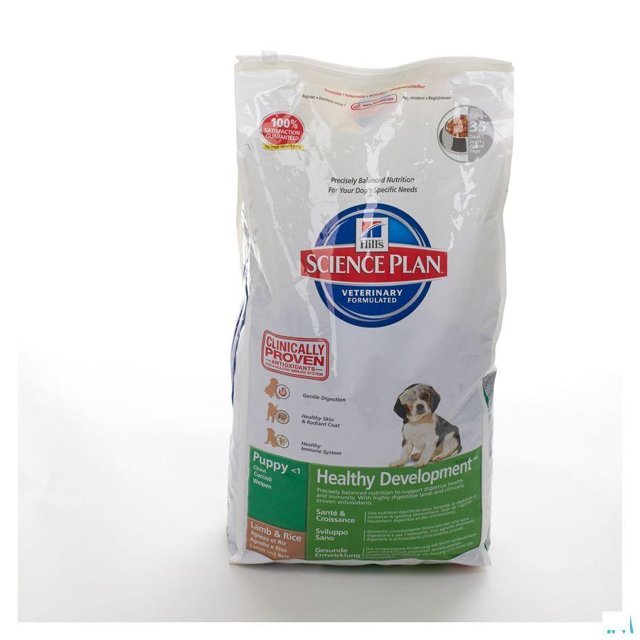 Hills Sc.plan Canine Puppy Lamb & rice 7,5kg 4463m 