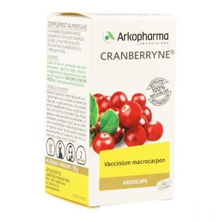 Arkogelules Cranberryne Vegetal 45  -  Arkopharma