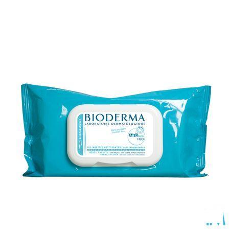 Bioderma Abc Derm H20 Reinig.doekjes zonder parab. 60