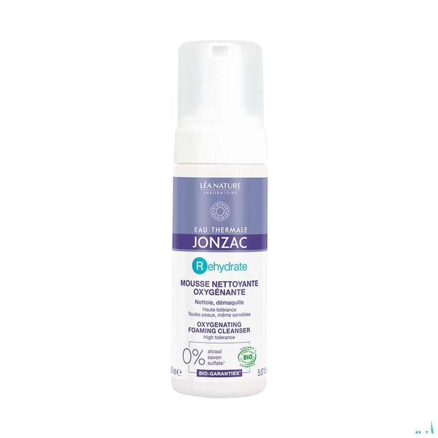 Jonzac Detox Mousse Nettoyante Oxygenante 150 ml  -  Natur'Inov