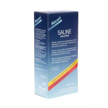 Alcon Saline Refill 30X15 ml