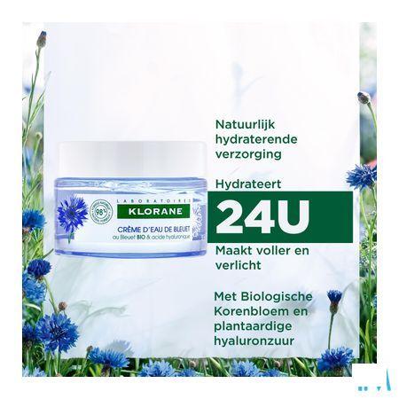 Klorane Gezicht Korenbloem Watercreme 50 ml