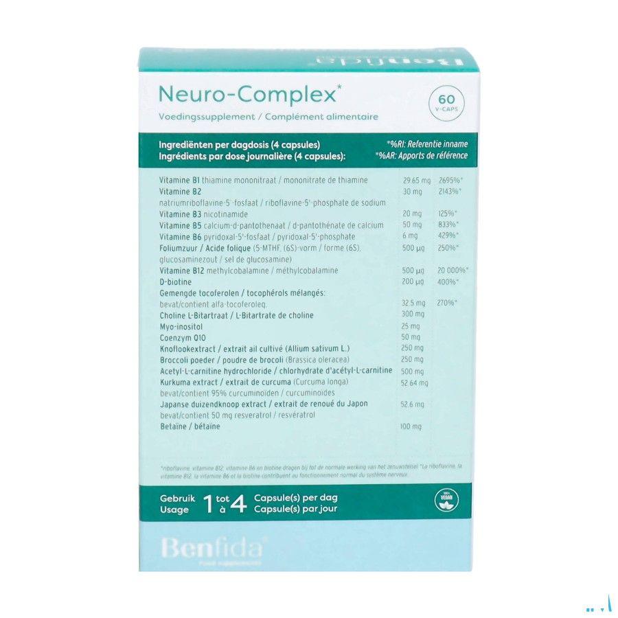 Benfida Neuro-Complex Caps 60 - Energie