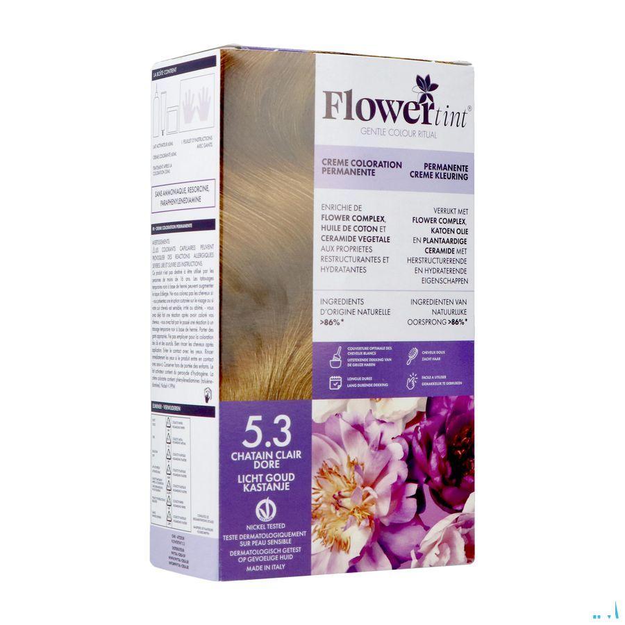 Flowertint Licht goud Kastanje 5.3 140 ml