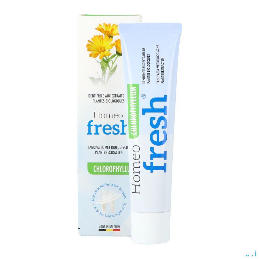 Homeofresh Tandpasta Chlorophyllum Tube 75 ml 