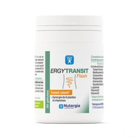 Ergytransit FlaShampooing Caps 30  -  Laboratoire Nutergia