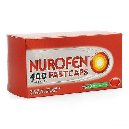 Nurofen 400 FastCapsule Capsule 30 X 400 mg