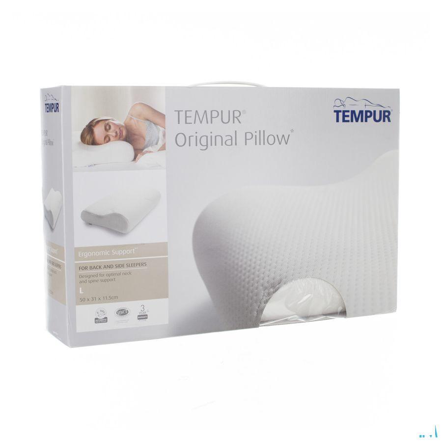Tempur Kussen + Hoes Velours L  -  Distrac