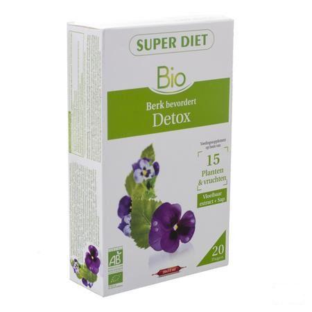 Super Diet Complexe Detox Bio Ampullen 20x15 ml  -  Superdiet Laboratoires