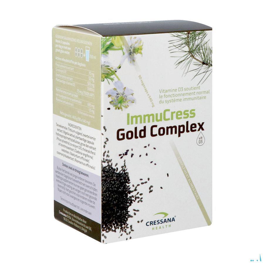 Cressana Immucress Gold Comple x Caps 90