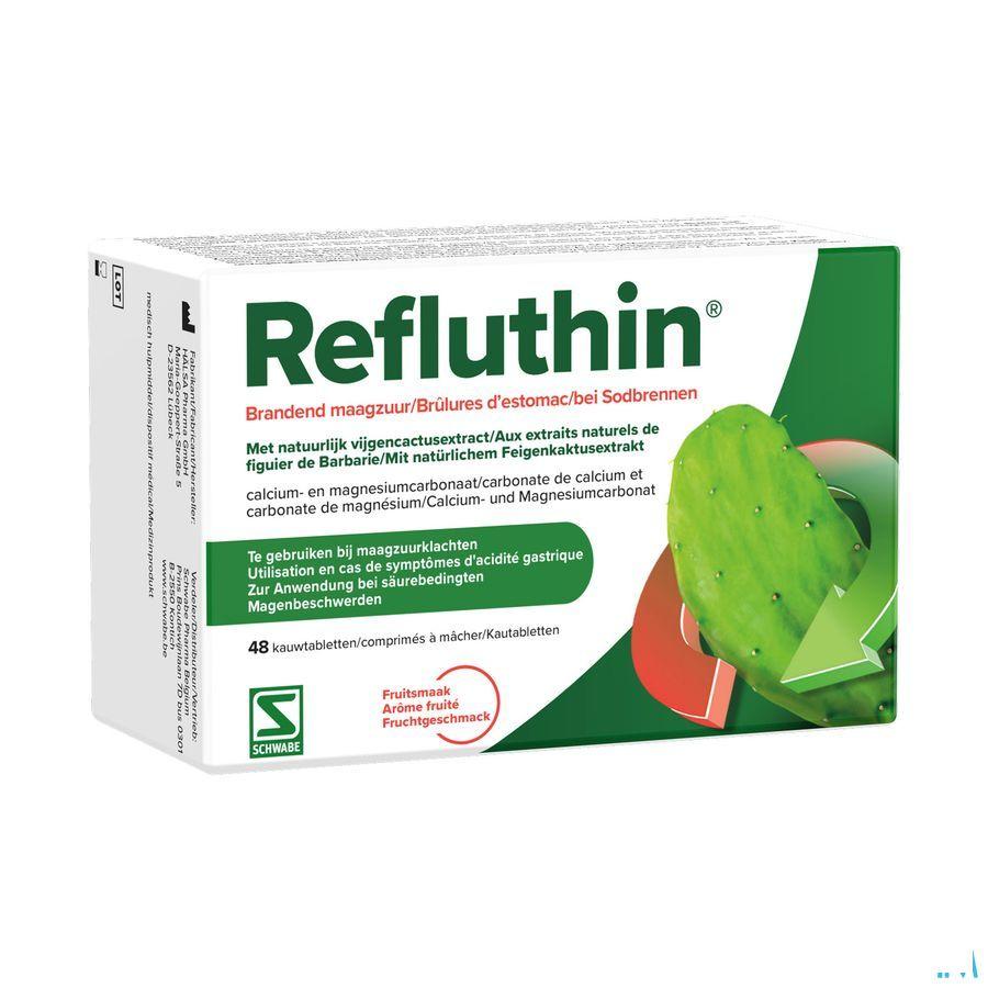 Refluthin Fruit Kauwtabl 48