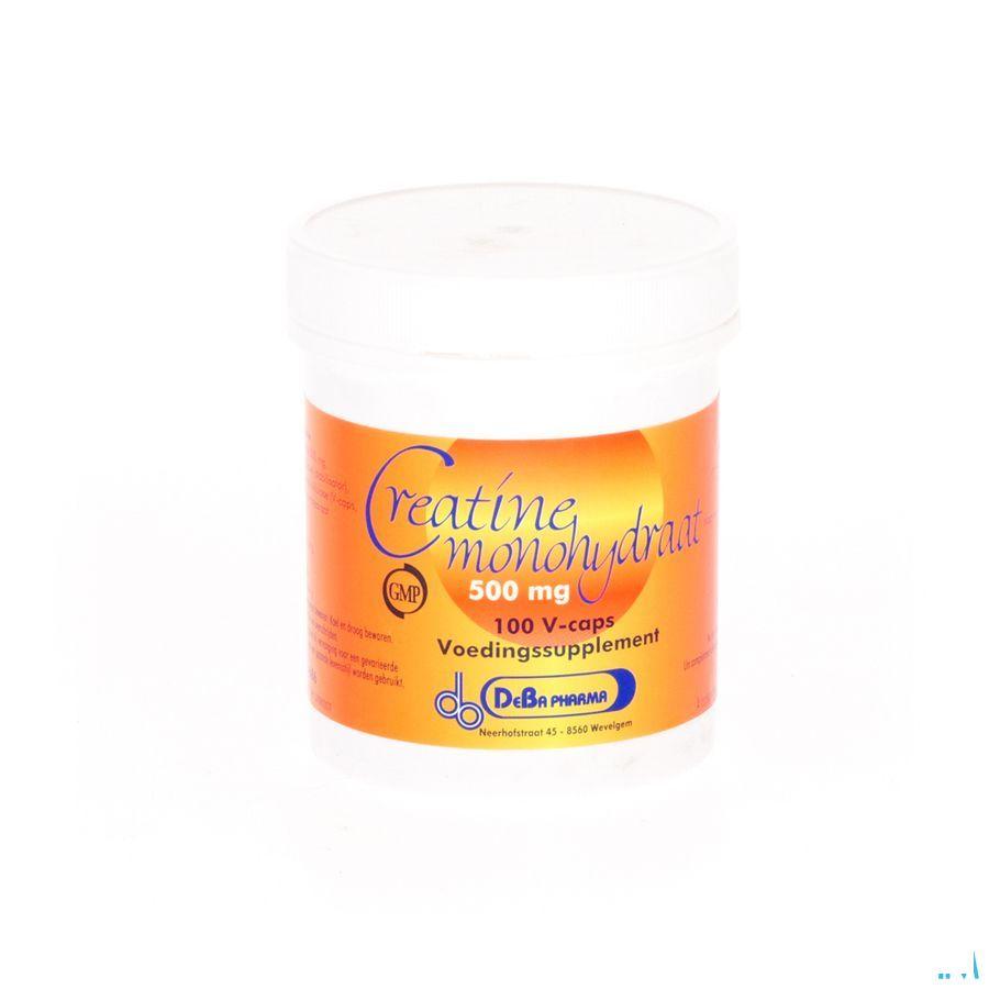 Creatine Monohydraat Capsule 100x500 mg  -  Deba Pharma