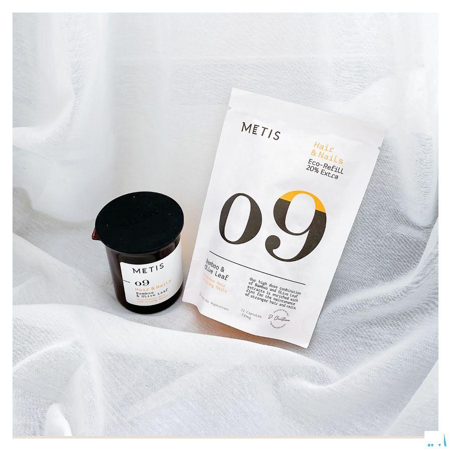 Metis Hair  &  Nails 09 Refill V-Caps 72