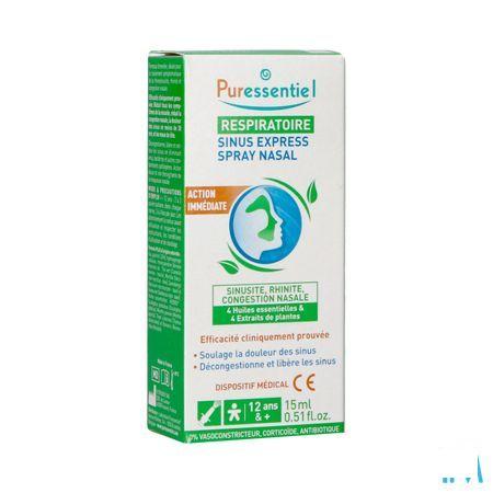 Puressentiel Respi Sinus E x pres.Spray Nas.Bio 15 ml