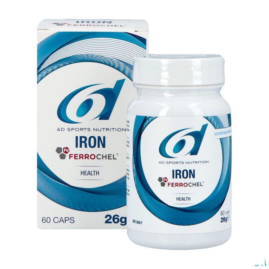 6D Iron Ferrochel Caps 60 Nf