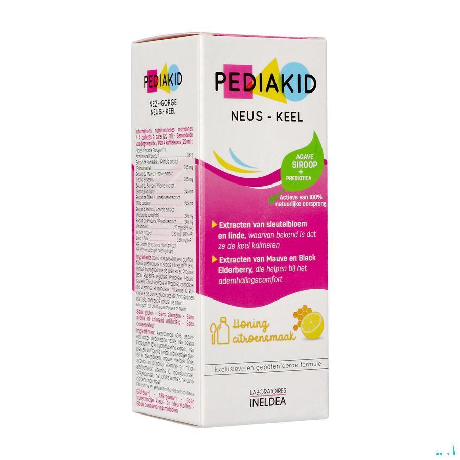 Pediakid Neus Keel Drink Oplossing Flacon 125 ml