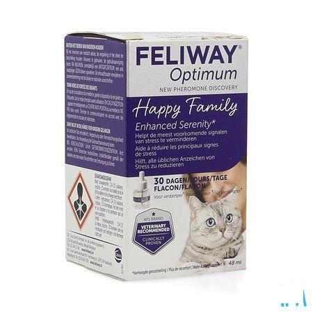 Feliway Optimum Kat Refill 30 Dagen Fl 48 ml