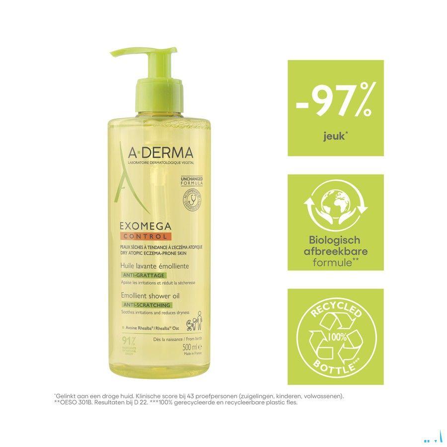 Aderma Exomega Control Emolierende Wasolie 500 ml