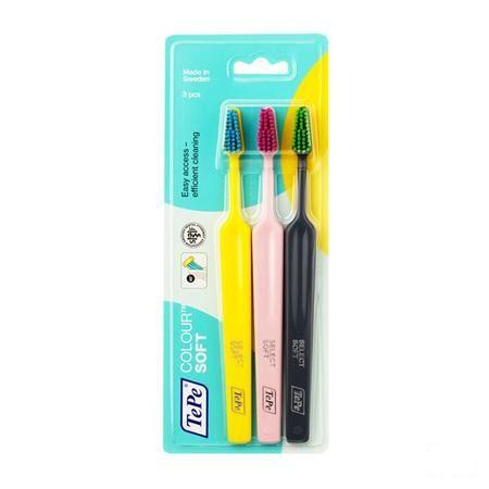 Tepe Colour Tandenborstel Soft 3