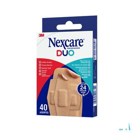 Nexcare 3M Duo Pansement Assortiment 40  -  3M