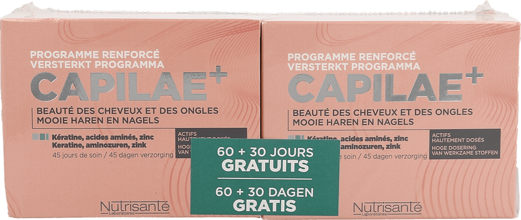 Capilae+ Beaute Lot Caps 2X120  -  Nutrisante